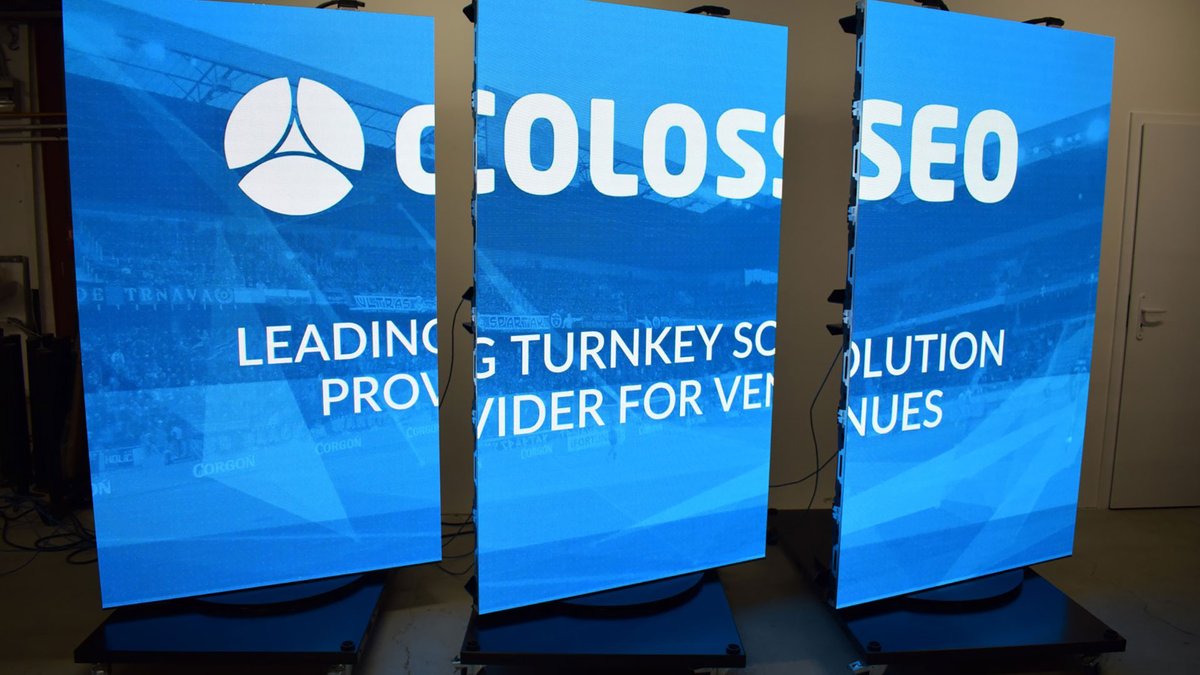 ColosseoEAS's tweet photo. Despite Corona, we try harder! We are proud to introduce the brand new Colosseo Vision LED Backdrop Wall - modular, mobile, easy to use, folding LED panel with fine pitch density, provided in durable transport cases.
https://t.co/flmKfzizlO

#events #sports #exhibitions #LED https://t.co/Y3fTDEJLFe