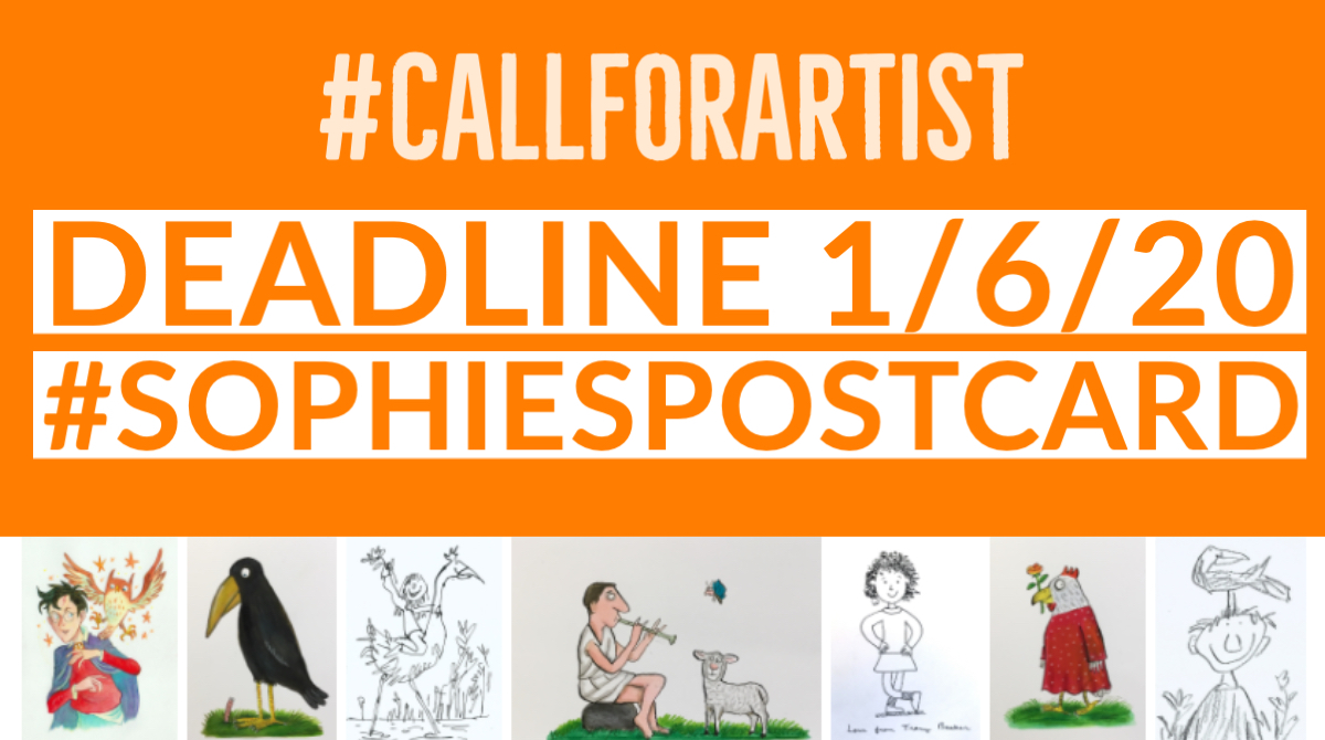 #CallForSubmissions #callforartist #opencall #international #sophiespostcard #sophiespostcard2020 If you would like to join @QuentinBlakeHQ @ThomasHTaylor @FansofJWilson #AxelScheffler @NosyCrow @r1k1n Raising funds for the amazing @royalmarsden see sophiespostcard.com/callforsubmiss…