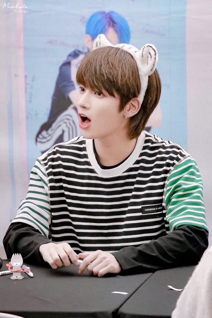 Taehyun baby white tiger thread @TXT_members