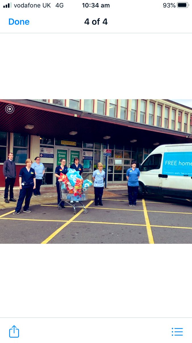 Thank you Co-op in Balloch who delivered crisps, chocolate ate juice for staff at VOL.