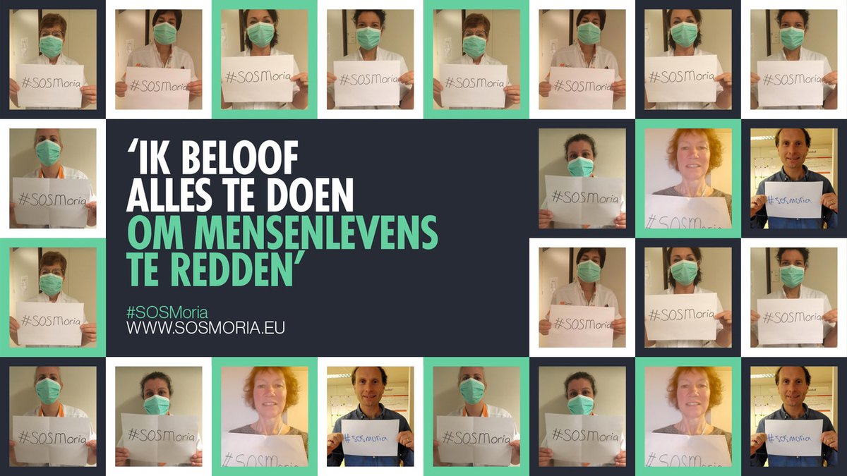 Onze artsen en verplegend personeel zijn de helden van deze tijd ❤️ Maar tijdens hun strijd tegen corona kijken ze verder dan hun eigen werkplek. Bijna 7000 artsen roepen op om de vluchtelingenkampen in de Grieks/Europese kampen te redden: #sosmoria sosmoria.eu