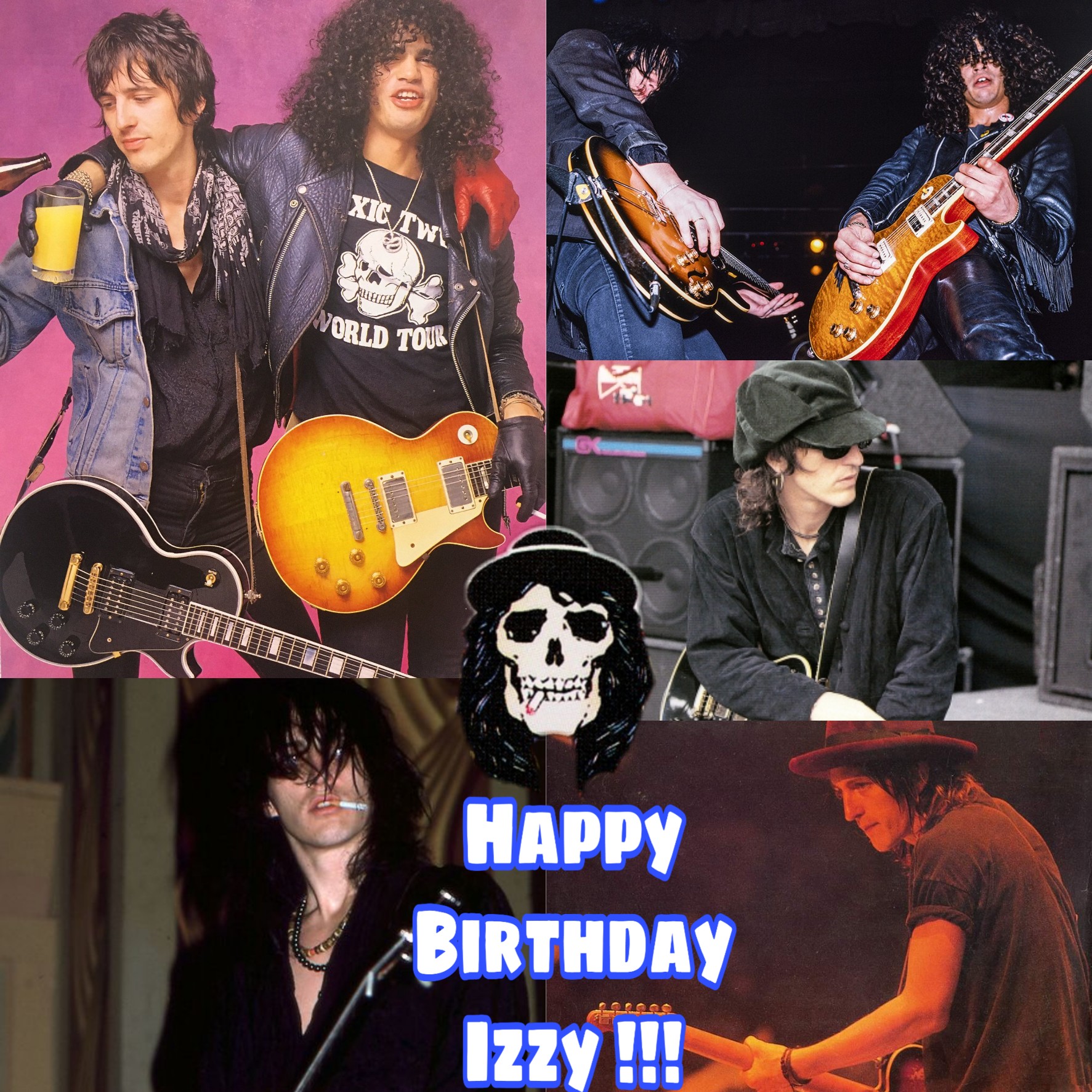 Happy Birthday Mr. Izzy Stradlin!!     