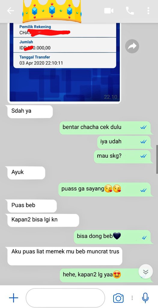 VCSwithChacha's tweet photo. UGHH💦💦
open VCS
Transfer via BRI
200k  untuk 1x VCS
500k  untuk 3x VCS
- Cepet sange
- BRA 38C
- Gampang Squirt
#VCS #VIDEOCALLSEX #VIDCALSEX #VIDCALLSEX #VCSYUK #vcsreal #vcsbugil #vcstrusted #vcswhatsapp #colmek #colibareng #togemontok #toge #memektembem https://t.co/AHXE7iTyas