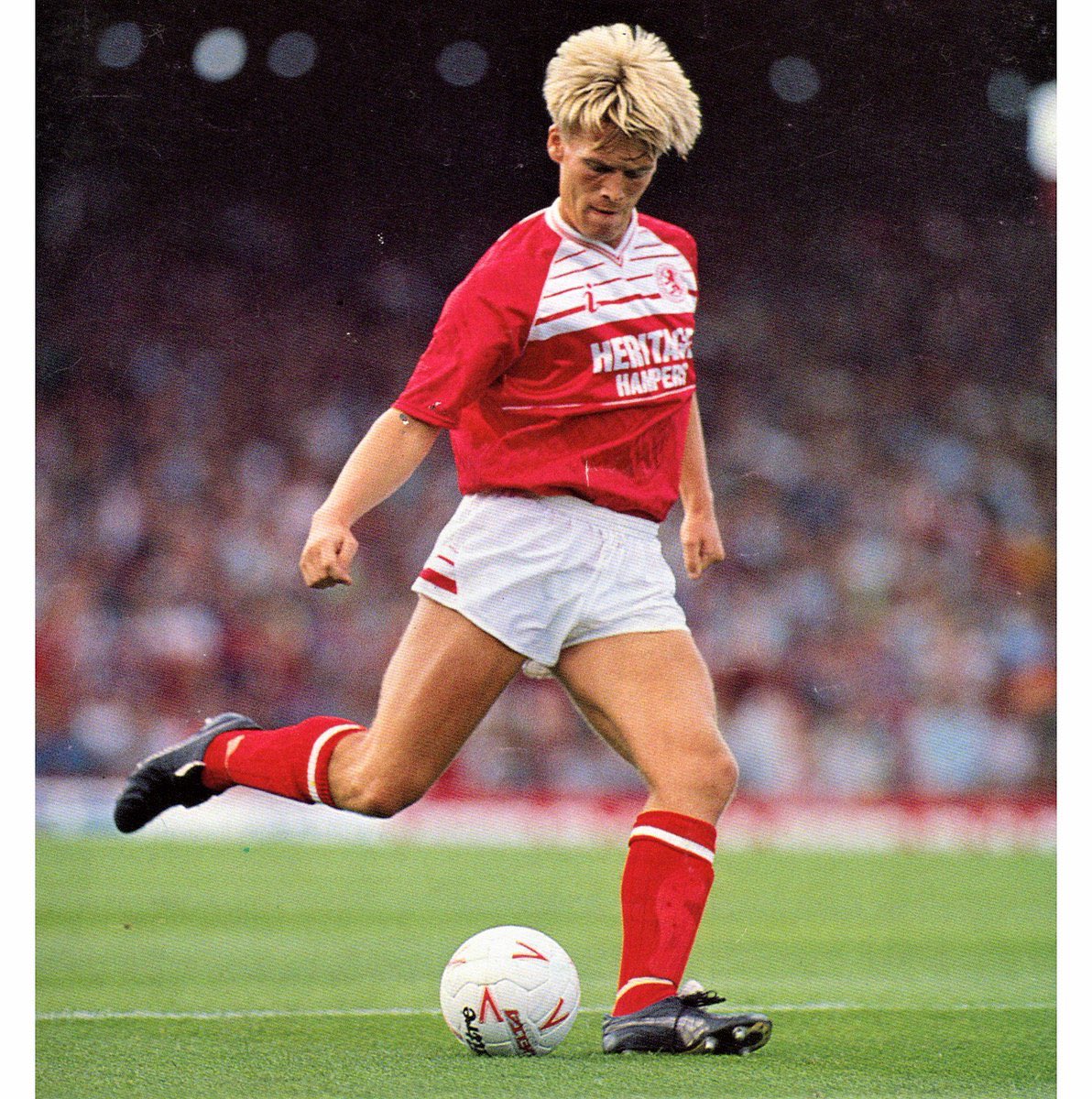 thefootballfly's tweet photo. What A Back Four #1980s #Middlesbrough #Boro #ColinCooper #GaryParkinson #TonyMowbray #GaryPallister #AyresomePark @Colincooper28 @lukeparky2 @GaryParkyTrust https://t.co/RGxeVpo1ZI