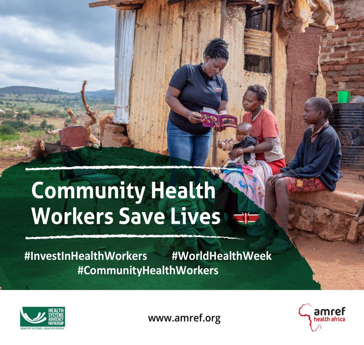 Apart from working directly in service delivery, #CommunityHealthWorkers are also information protocol links in the entirety of the health system. 
#InvestInHealthWorkers #HekoHealthWorkers #WorldHealthWeek