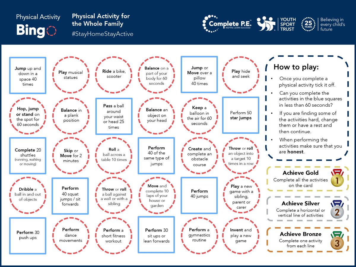 LilycroftSch's tweet photo. A range of physical activities to help you stay healthy and active. 💃🤸♀️🏋️♀️🚴♀️🧘♂️
#BeActive #SchoolRule #FamilyFunTime #StayHomeStaySafe #HealthyAtHome @PriestleyTrust https://t.co/VVGItPEAKp