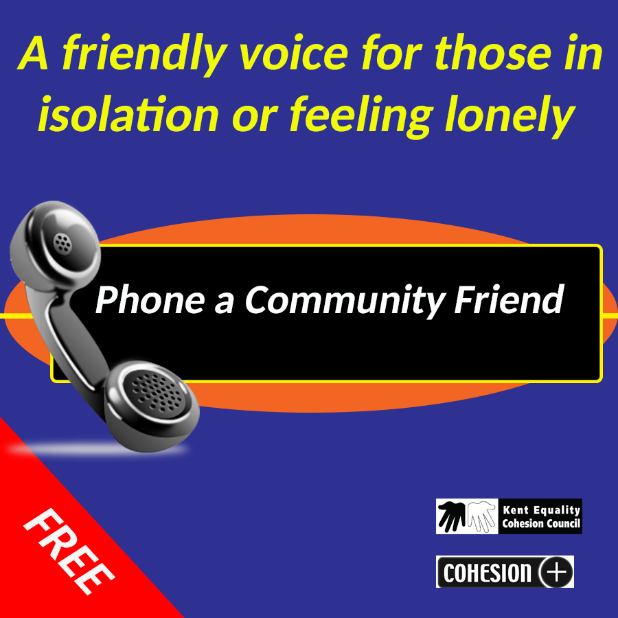 #PLEASESHARE We have today launched a phone a community friend scheme for those in isolation or experiencing loneliness due to the current #COVID19 pandemic.  Click on the link  cohesionplus.com/community-phon…