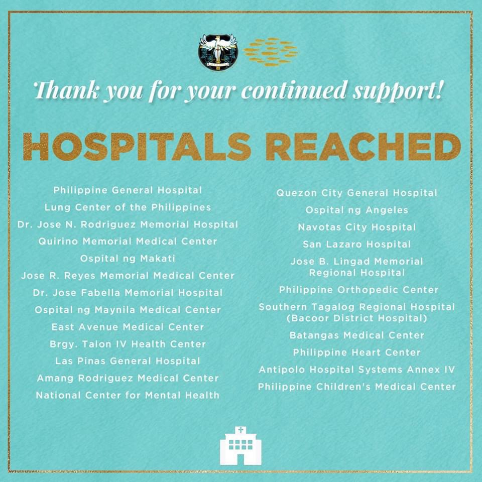 CastanedaKimmy's tweet photo. Please continue supporting our frontliners. Thank you frok The Women of Aleitheia #phcvdonate https://t.co/VmcjiwGbli
