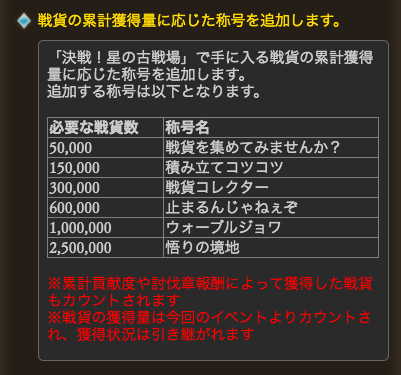 グラブル攻略 Gamewith On Twitter 古戦場の累計戦貨数称号 60万 止まるんじゃねぇぞ グラブル