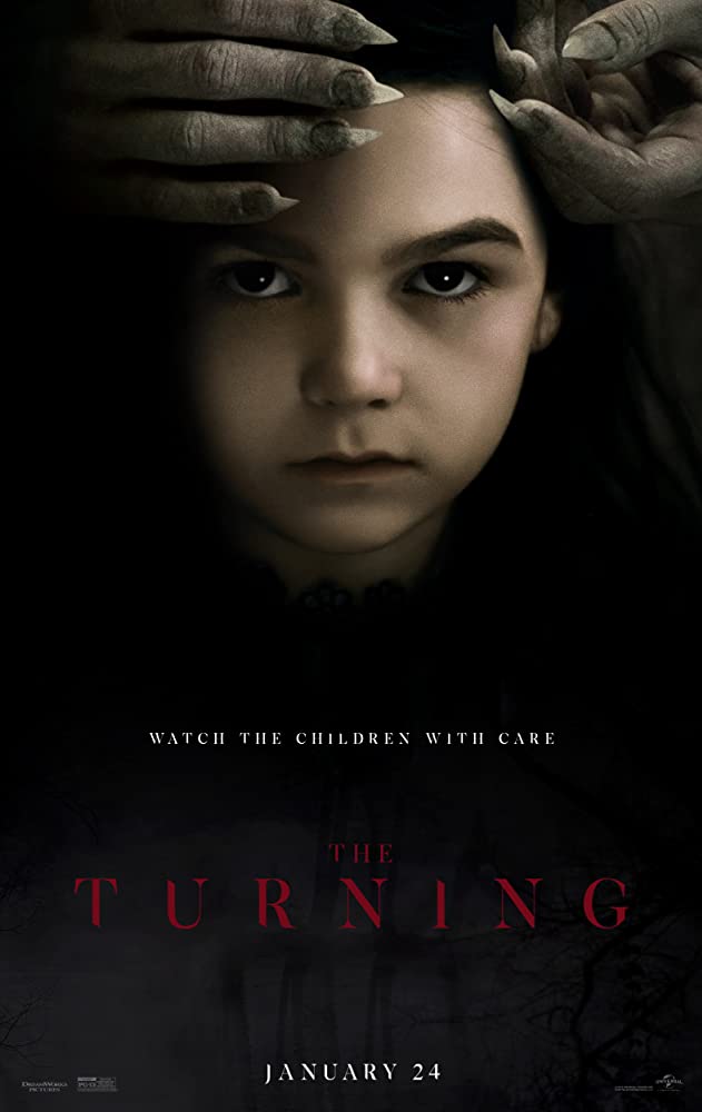  #TheTurning (2020) This is the worst horror movie of the year, it's shame cause it has a great style and atmosphere it's just doesn't go anywhere? Literally It has no ending... it isn't scary and very cliched. The performances are good and so is the score which is really pretyy.