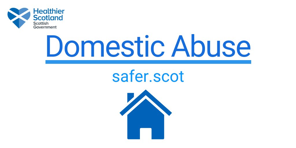 For help and advice around domestic abuse, visit  http://safer.scot 