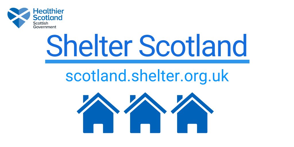 For information and advice around housing,  @shelterscotland  http://Scotland.shelter.org 