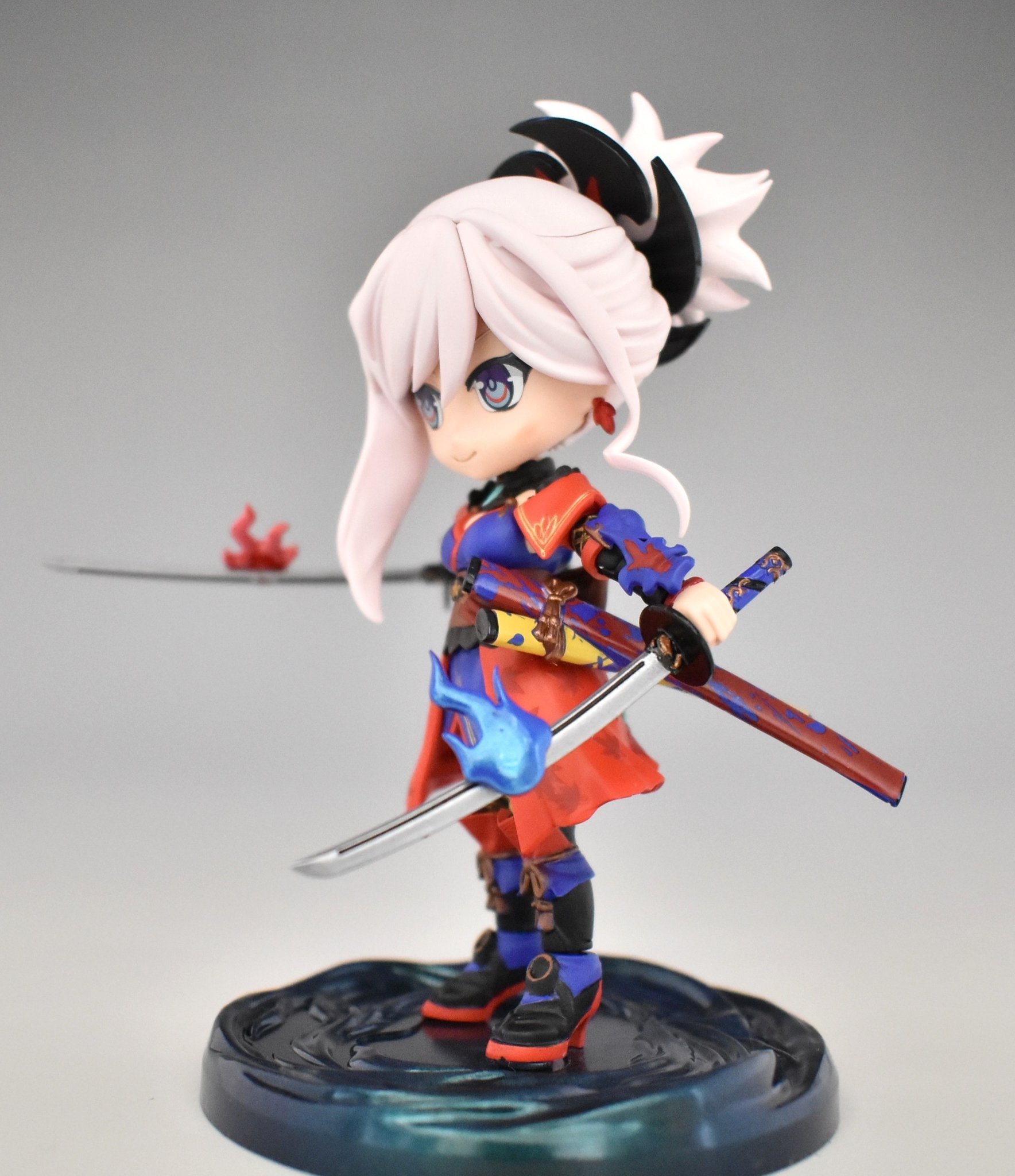 Sui ぷちりっつ セイバー 宮本武蔵 完成しました 5日くらいでのサクッと作成 塗り分けは大変でしたが 造形がいいので頑張った分だけリターンがあるキットですね なお 弊カルデアに武蔵ちゃんは召喚されていない模様 Fgo ぷちりっつ T