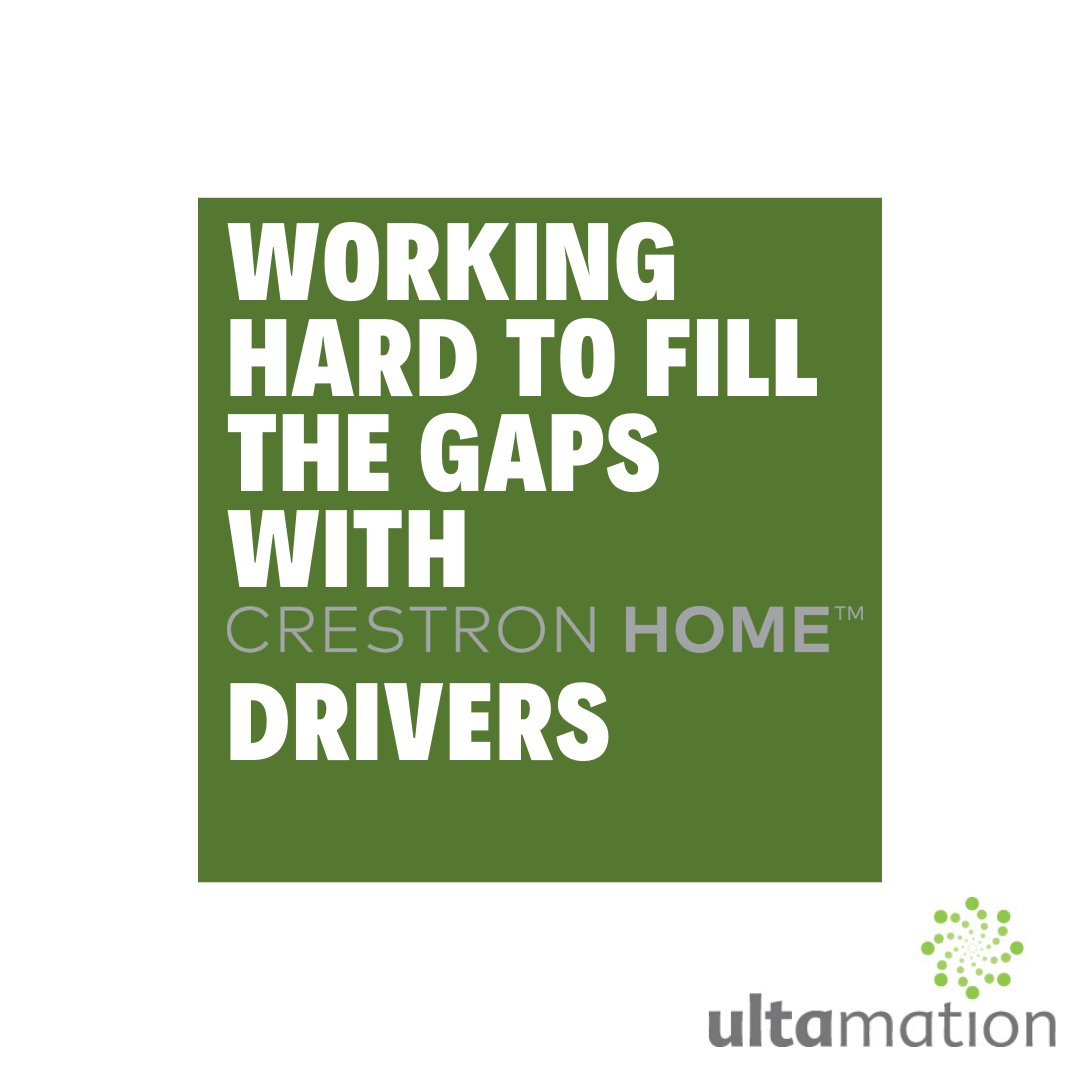 UltamationTech's tweet image. We&apos;re gradually adding to our #CrestronHome portfolio.
buff.ly/2JNtmPv
@Crestron #CrestronProgrammers #CrestronControl #CrestronAutomation #CrestronProgramming