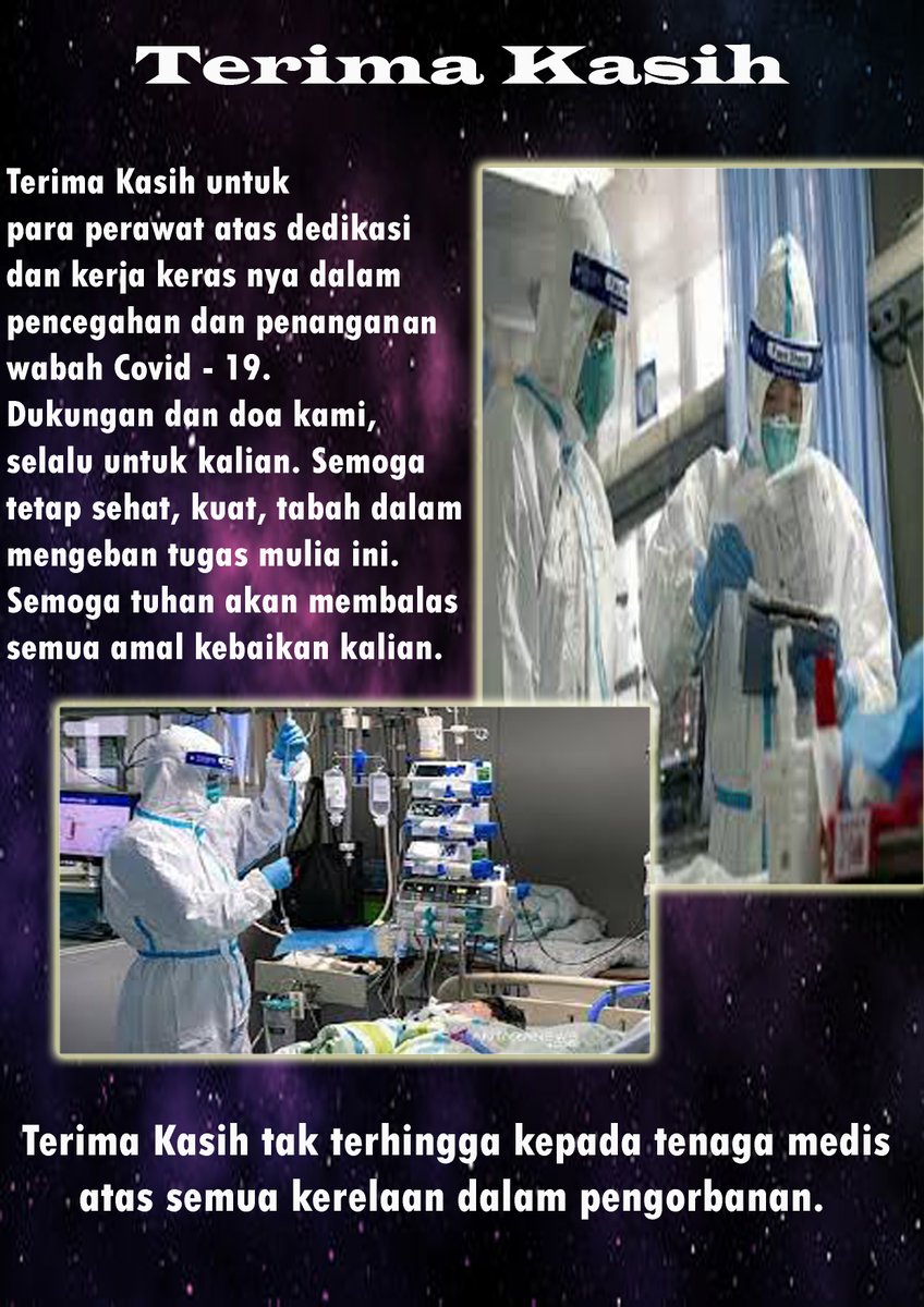The_Inooo's tweet photo. Terima kasih kepada seluruh tenaga medis indonesia yang saat ini berjuang melawan COVID-19 https://t.co/ng45BK7u0W