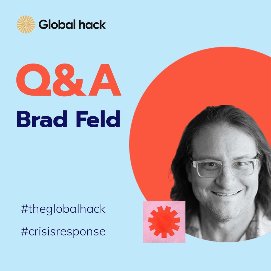 theglobalhack's tweet photo. 🔥 Q&amp;A with Brad Feld, VC at Foundry Group &amp; co-founder of @techstars !🔥
Already TODAY at 15:30 CET in Slack ! https://t.co/7t6Z1JWPyS 👈🏻

AMAZING chance to ask questions about @bfeld ideas on #investing #startups #venturecapital the future of #economy. https://t.co/VFs3CtpDlQ