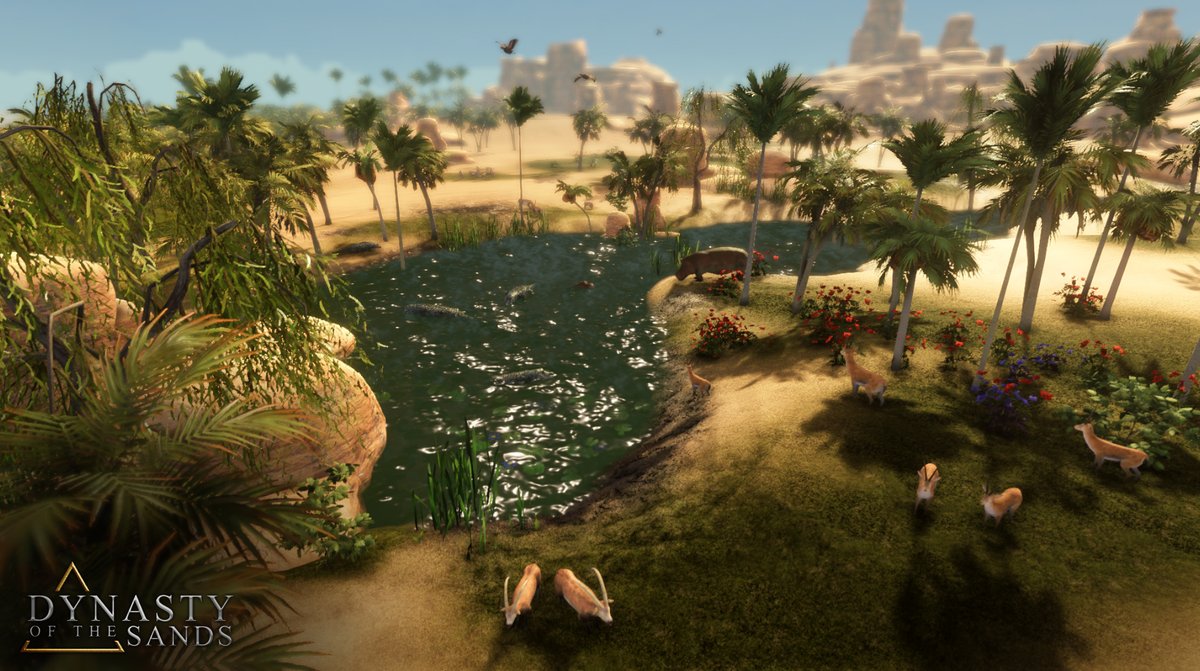 DynastySands's tweet image. We've been adding a variety of wildlife to our City-Builder. Here's a little teaser!

We'll be going into detail on Saturday in a dedicated Developer blog :)
#gamedev #indiedev #gaming #art