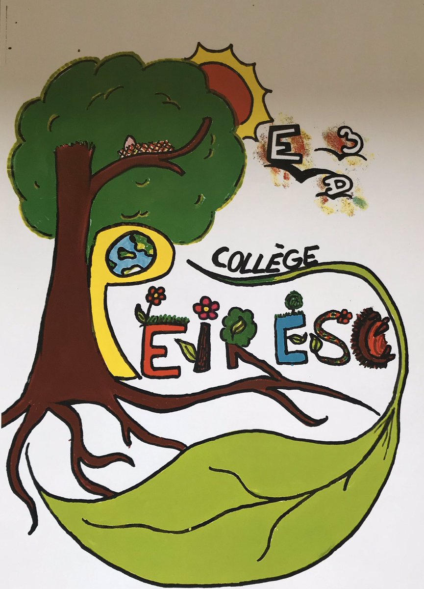 Le <a href="/COLLEGEPEIRESC/">Collège NC Fabri de Peiresc</a>  est satisfait de vous présenter le NOUVEAU LOGO E3D élu par les élèves et les personnels . Le logo sera présenté au prochain conseil d’administration .
Merci à tous pour votre participation 😀