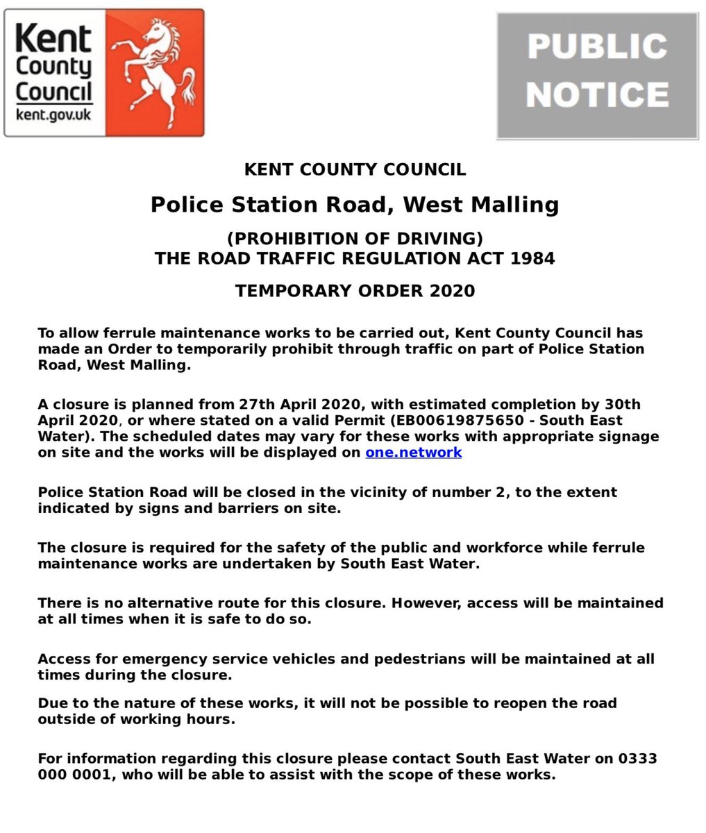 West Malling Parish Council tweet media
