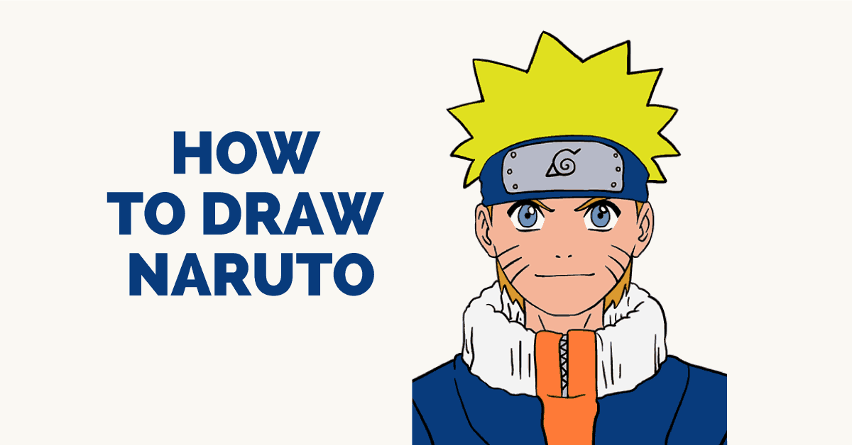 How to Draw Naruto Uzumaki Step by Step Drawing Tutorial - How to