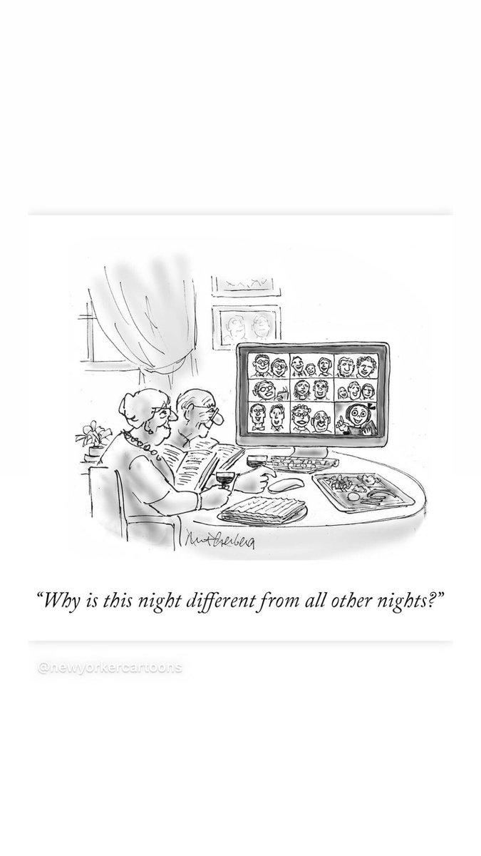 DELIAH_ES's tweet photo. #FelizMiercoles ! Hoy nos quedamos con esta viñeta publicada en #NewYorkerCartoons Deberíamos pararnos a pensar 💭 y cuando todo esto pase, visitar a nuestros mayores/familia más! ya sea de forma virtual y/o presencial, no? 🥰🙏🏼👵🏻👩🏼‍🦳👧🏾👨🏼‍🦰#COVID19 #Tecnología #QuedateEnCasa https://t.co/ApdvzJOCMV