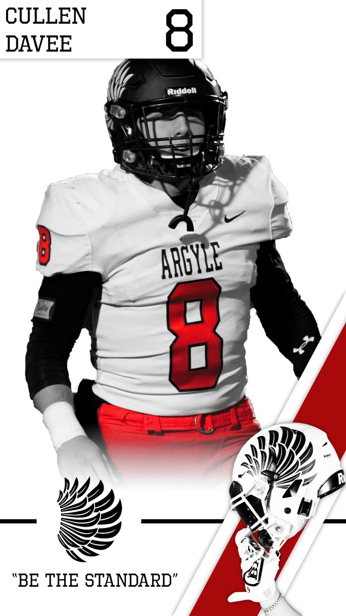 argylegridiron's tweet photo. Day 12.

@CullenDavee 

☑️ Multi-sport athlete
☑️ State Qualifier in Wrestling
☑️ 2019 Second Team All-District DE
☑️ Accountability Challenge Captain

#BeTheStandard https://t.co/LvUqhIZw6H