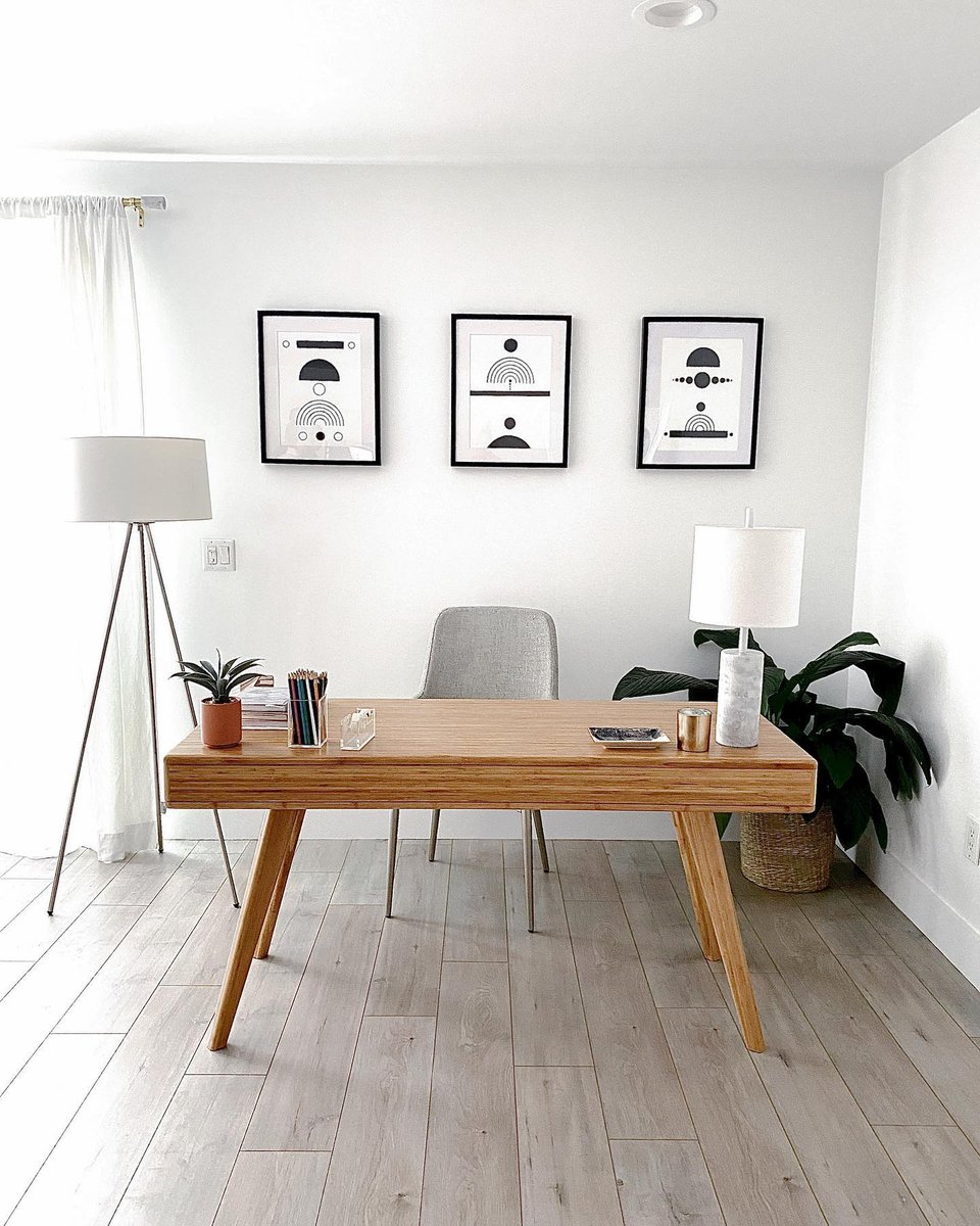 An ideal home office
📷 @homeslicehome

inmod.com/greenington-cu…