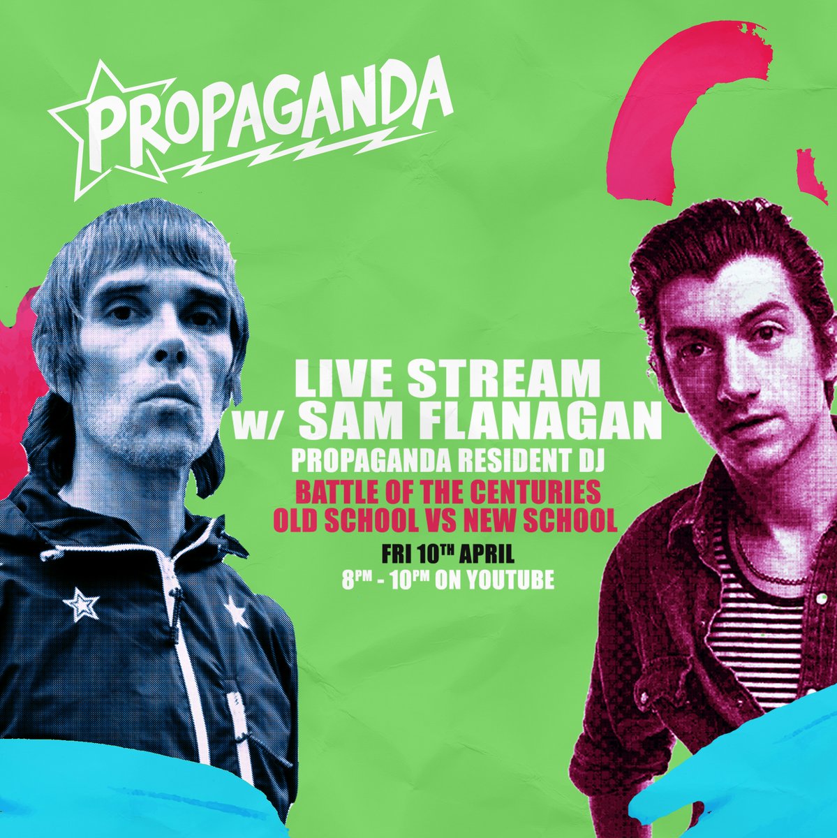 Our third YouTube livestream is only a couple of days away... Resident DJ, Sam Flanagan, will be on the decks to play a Battle of the Centuries - Old School vs New School!
We'll go live here, Friday 8pm >> youtu.be/4WYy3RkOjJE