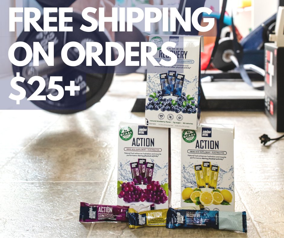 🚨 For a limited time, get free shipping on all order over $25. #stayVITAL

Shop now: ow.ly/CjfP50z6v1G