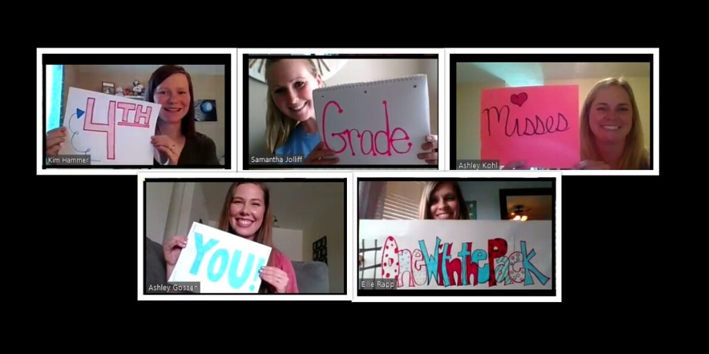 The fourth-grade teachers from <a href="/ReedsSpringES/">Reeds Spring ES</a> have a special message for their students! ♥♥♥♥
#ONEwiththePACK