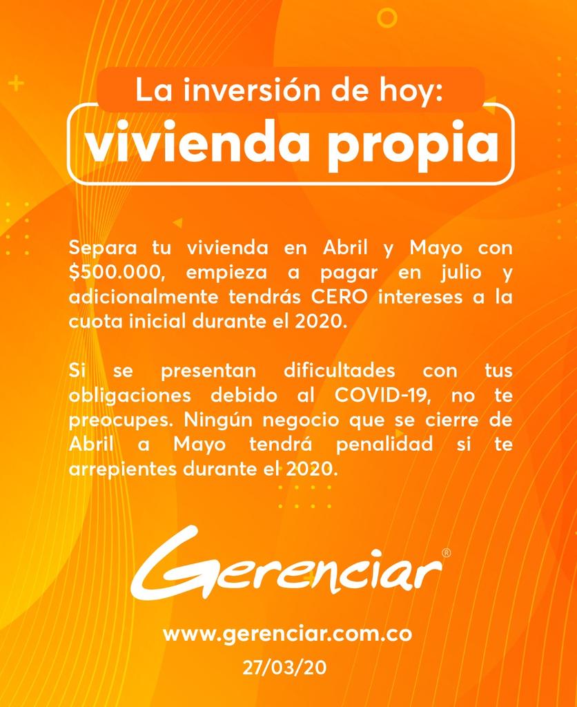 EDDY_54's tweet photo. En casa también podemos pensar en nuestros proyectos de vida, estoy para asesorarte como con solo 500 mil pesos podemos empezar a tener Vivienda propia.

Por qué en tiempos de cuarentena también cumplimos metas

Escríbeme al WhatsApp 3215924969 

#QuedateEnCasa #proyectos #ventas https://t.co/bQnsDx2m7d