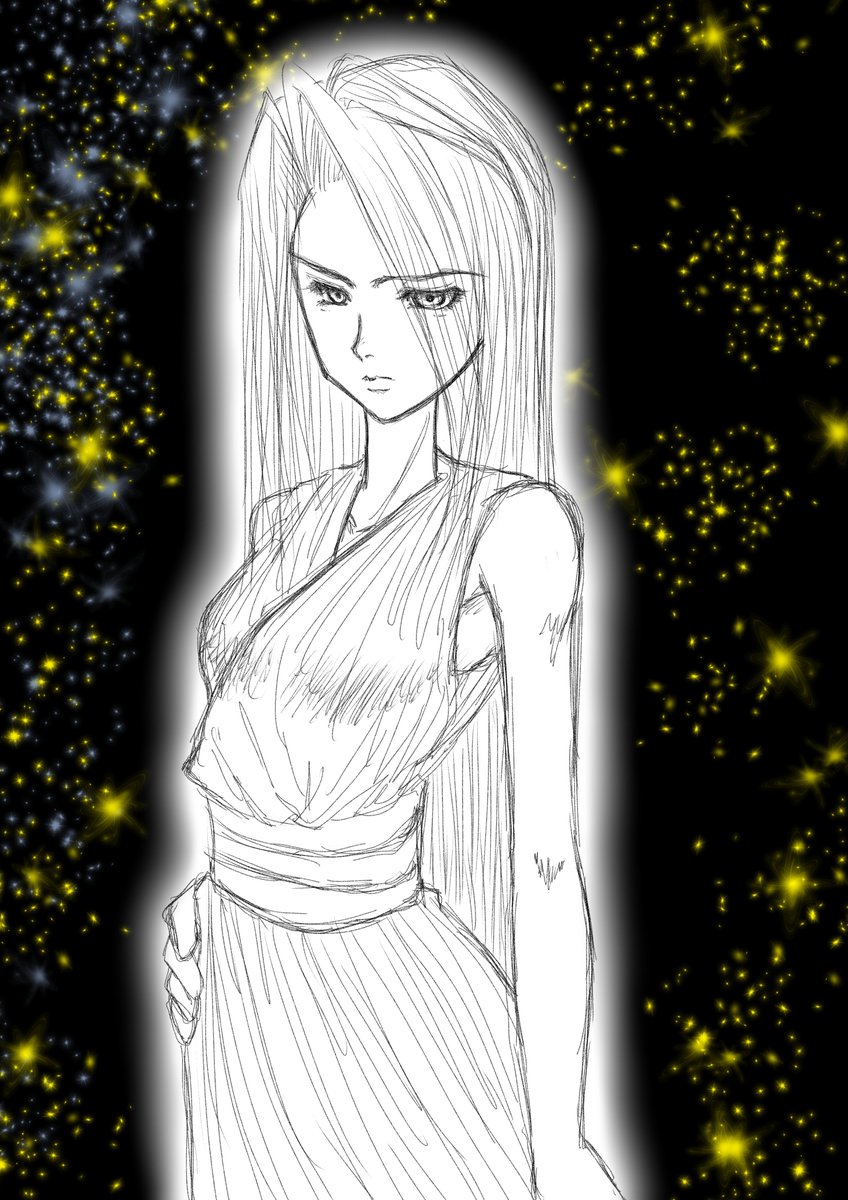 今日の夜のお絵描き
おやすみなさい優しい世界♪ 
