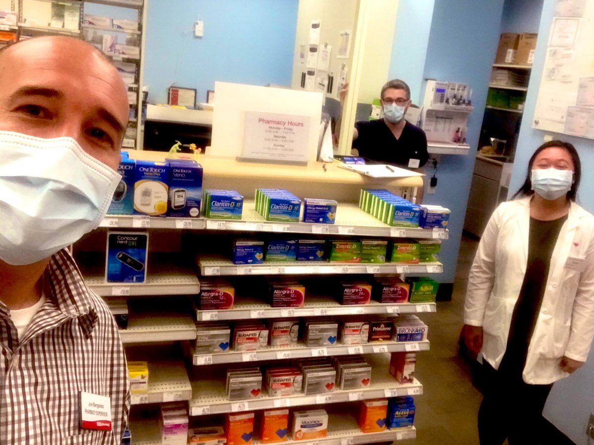 Thank you to all of our Pharmacists, pharmacy technicians and everyone on the front lines helping their patients, teams and themselves stay healthy!! D7 Philadelphia CVS has you covered #HealthcareHeroes #d3brandhealthy <a href="/TerrellPharmD/">Terrell Jefferson</a> <a href="/DickDakessian/">Dick Dakessian</a>