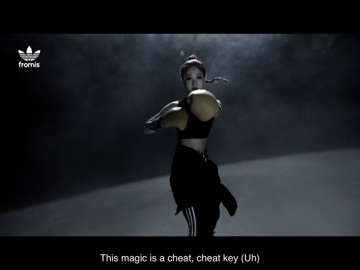 Anyways, enought about the lines of escapism. You can watch the mv yourself (stream FUN). Remember the part of the MV in black and white? It is a large contrast to rest of the MV, which is very colorful.