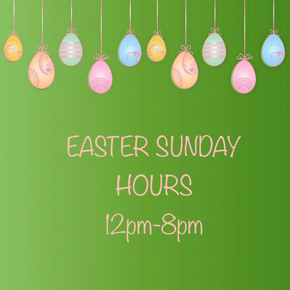 southsidegrill's tweet photo. Easter is right around the corner and we are here for your food (&amp; drink) needs! We will be extending our current hours on Easter Sunday and will be open from 12pm-8pm! We will feature our full menu, this weeks family meals &amp; 1/2 price wine bottles
#SouthsideGrill #EasterSunday https://t.co/KoGMtraNE7