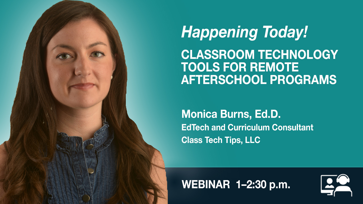 Center_Schools's tweet image. Webinar TODAY at 1PM: Learn about free and low-cost technology tools that give students #access to #digitallearningtools. An ELO Conference open session.
center-school.org/events/
@PADeptofEd @ClassTechTips @21stCCLC_PA #EdTech #afterschool