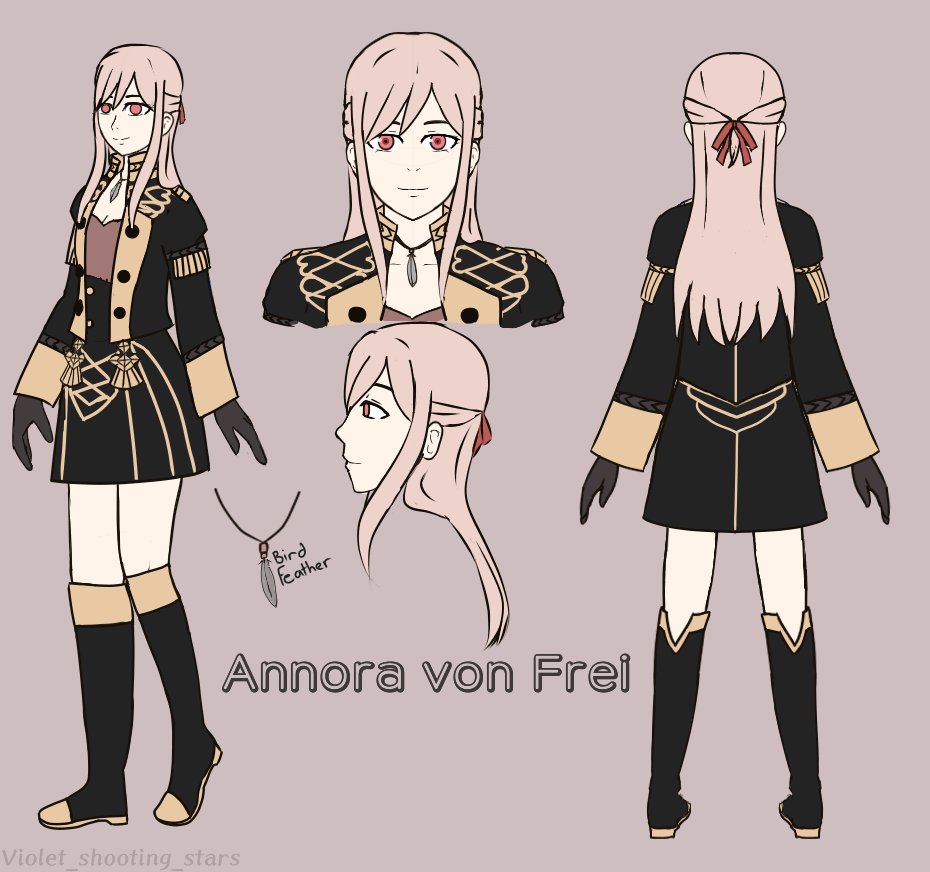 Annora_von_Frei's tweet photo. Admin: here is a basic reference for Annora.
I didn't shade it since it is only a reference photo.
#fe3hoc #Annoravonfrei #Annora #reference #medibangpaint #originalcharacter #fireemblemoc https://t.co/VQzkBBoQQG