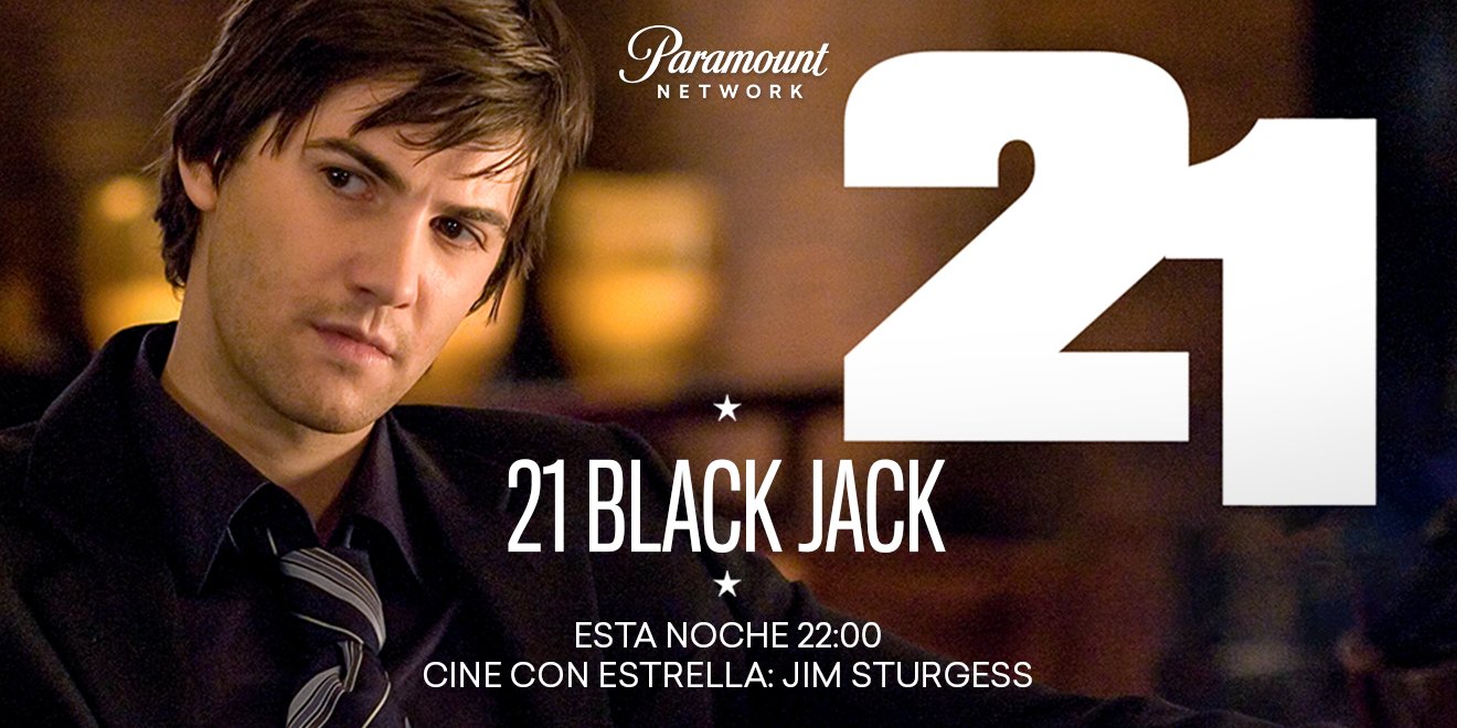 ParamountNetESP på Twitter: "¿Sabías que para rodar "21 blackjack" Jim Sturgess necesitó un coach que le ayudase con el acento estadounidense? nuestro #CineConEstrella ⭐ está dedicado al actor londinense y la
