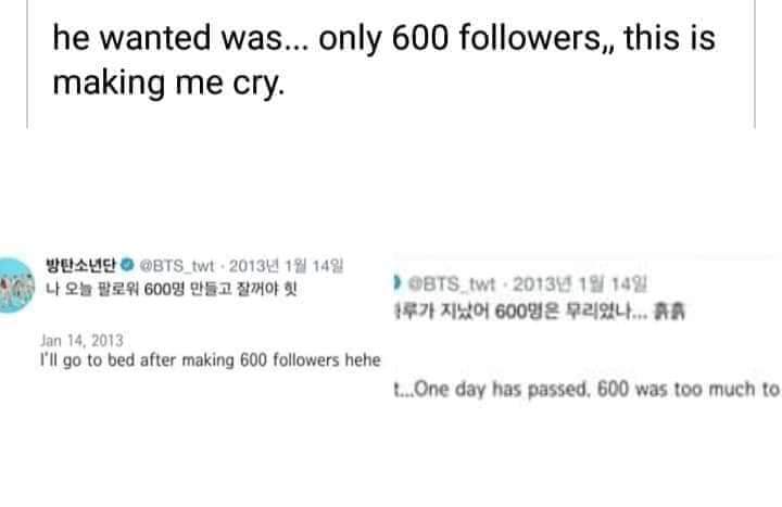 He only wanted 600 followers :')