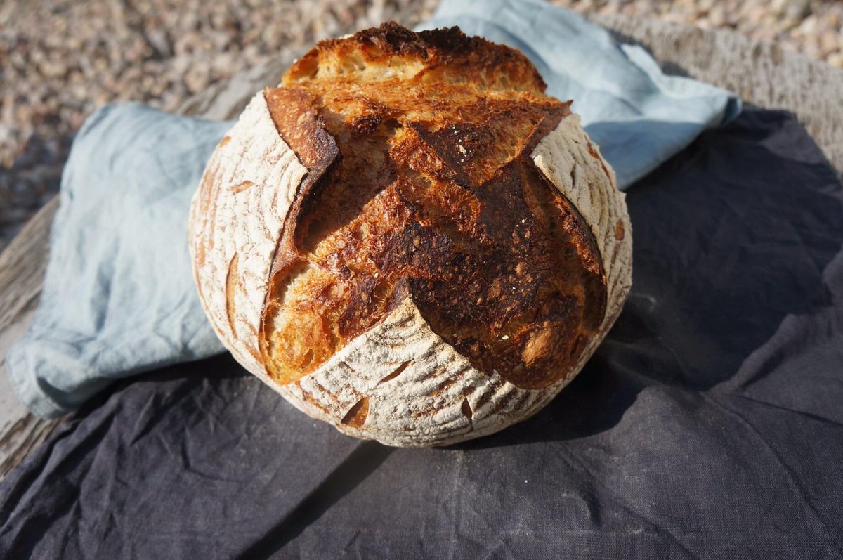 thecookingshed's tweet image. Today&apos;s #sourdough slashing. I am VERY pleased to announce that very soon, we will be running our popular #sourdoughclass via Zoom! For anyone who would like to book on, details will be coming soon.... #watchthisspace