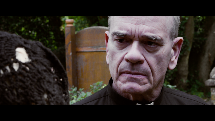 Robert Picardo's ‘Father O’Hannon’ is confronted by an angry Sarah Miles' ‘Rose’ over his recent allegiance with Harry Hamlin’s ‘Mr Caball’, as he sweet talks the villagers into their own destruction.
#featurefilm #mercurypictures #sarahmiles #harryhamlin 
#robertpicardo