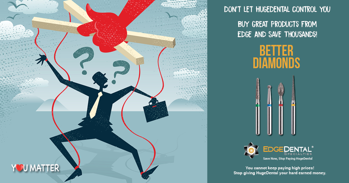 EdgeEndo's tweet photo. Edge sells better diamond burs that are up to ½ the price of our competitors. Our diamonds sell for $38.88/25 pack at $1.55 per bur #EdgeDentalSpecialties #EdgeBurs #StopPayingHugeDental
Read the Independent Clinicians Report® here: https://t.co/FP9izGnslw https://t.co/IIAK8ccFA0