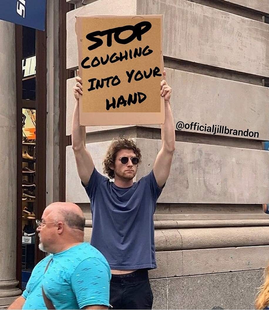 jillbrandon_'s tweet image. PSA: 👇👇👇

That is all 🙄😬😷

#covid19
#socialdistancing 
#gonlearntoday 

@dudewithsign