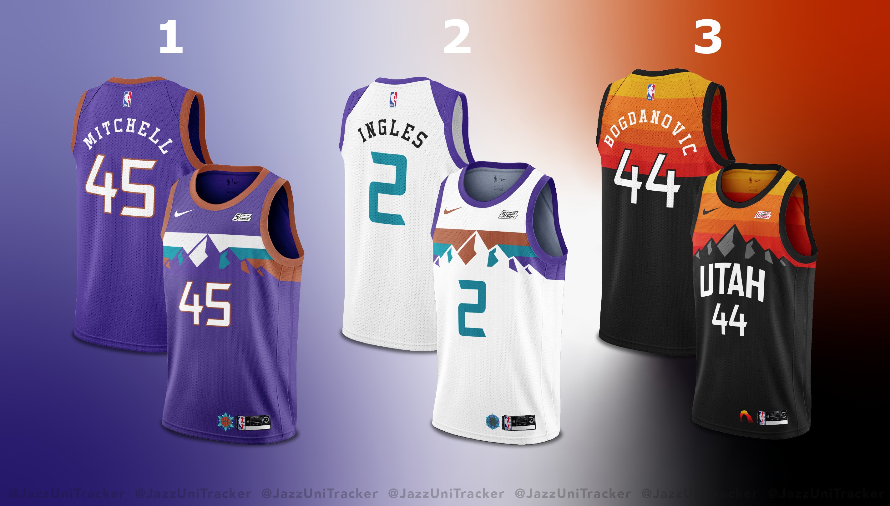 Jazz Uniform Tracker on X: As tough as it is, we can't wallow in