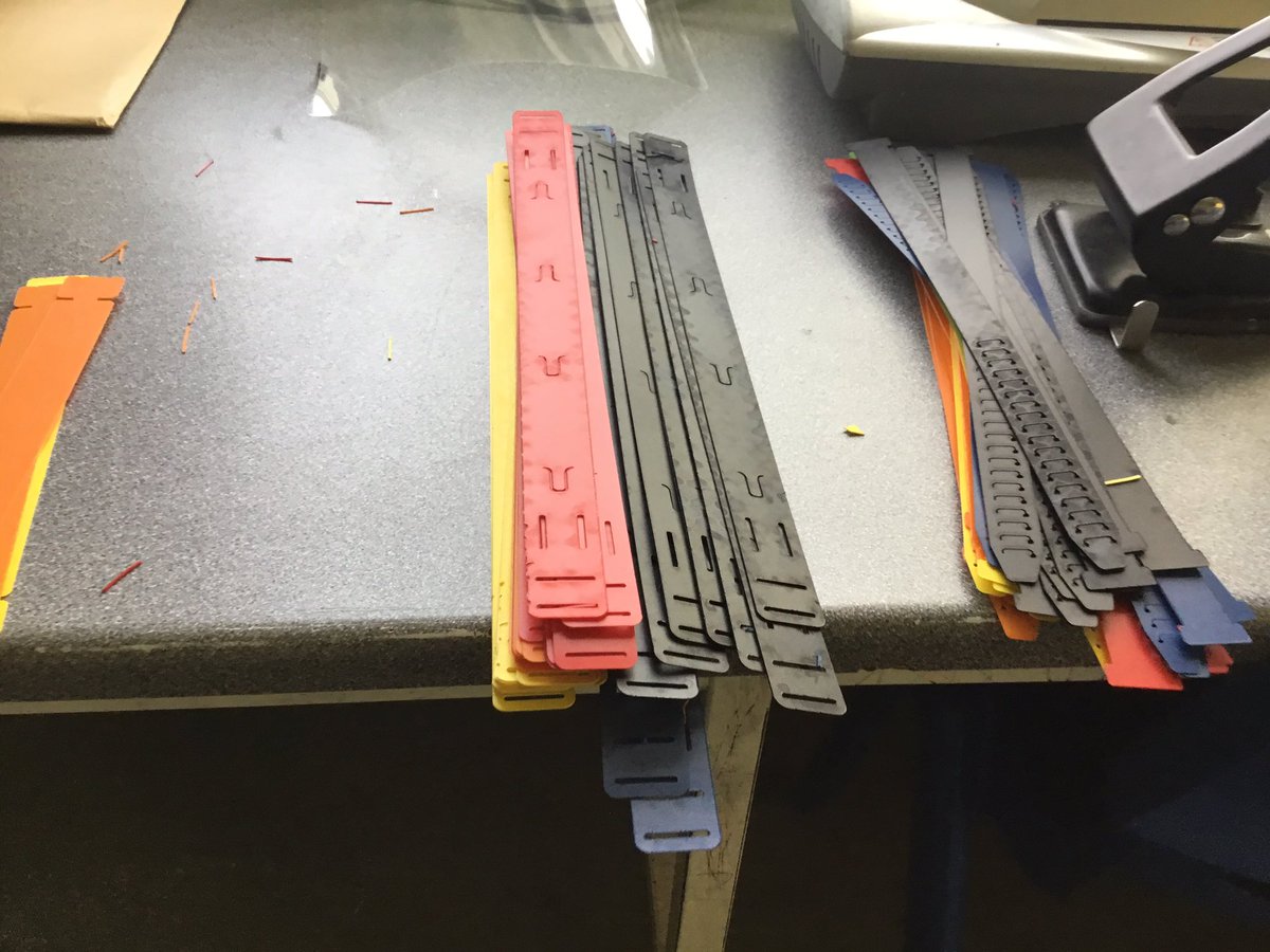 CampdenDT's tweet photo. @CampdenSchool is producing some PPE for local care homes/care providers. A real team effort - material sourced by @CCSeLearning, laser work by @CampdenDT and hopefully some assembly tomorrow by @CampdenEnglish and @CCSGeography to get the first 50 ready. https://t.co/QrZB8kw1Fv