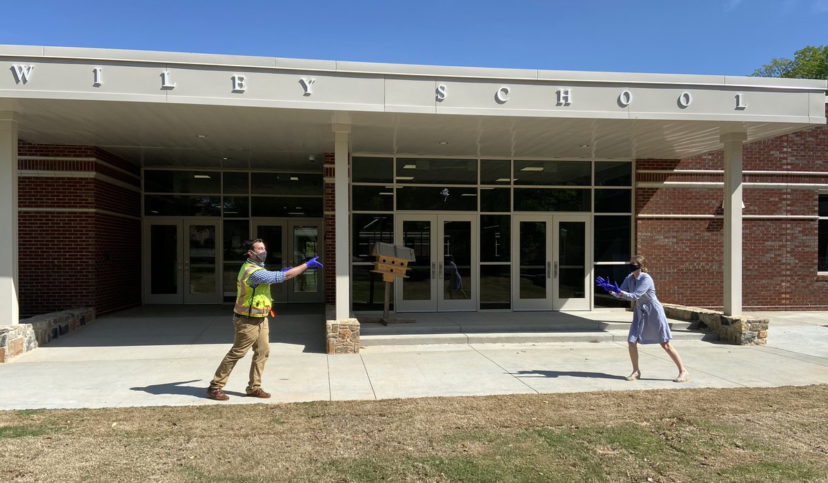 Leslie Taylor (@lesliewtaylor1) on Twitter photo Yahoo!! 21 months in the making! Turn-over meeting concluded with a āceremonialā key toss while spaced, gloved, and masked-up!! #WileyRenoFun #HomeAgainHomeAgain ā¦<a href="/CentralWCPSS/">Central Area</a>ā© ā¦<a href="/GilbaneNC/">Gilbane North Carolina</a>ā© ā¦<a href="/WCPSS/">Wake County Public School System</a>ā© Yahoo!! 21 months in the making! Turn-over meeting concluded with a āceremonialā key toss while spaced, gloved, and masked-up!! #WileyRenoFun #HomeAgainHomeAgain ā¦<a href="/CentralWCPSS/">Central Area</a>ā© ā¦<a href="/GilbaneNC/">Gilbane North Carolina</a>ā© ā¦<a href="/WCPSS/">Wake County Public School System</a>ā©