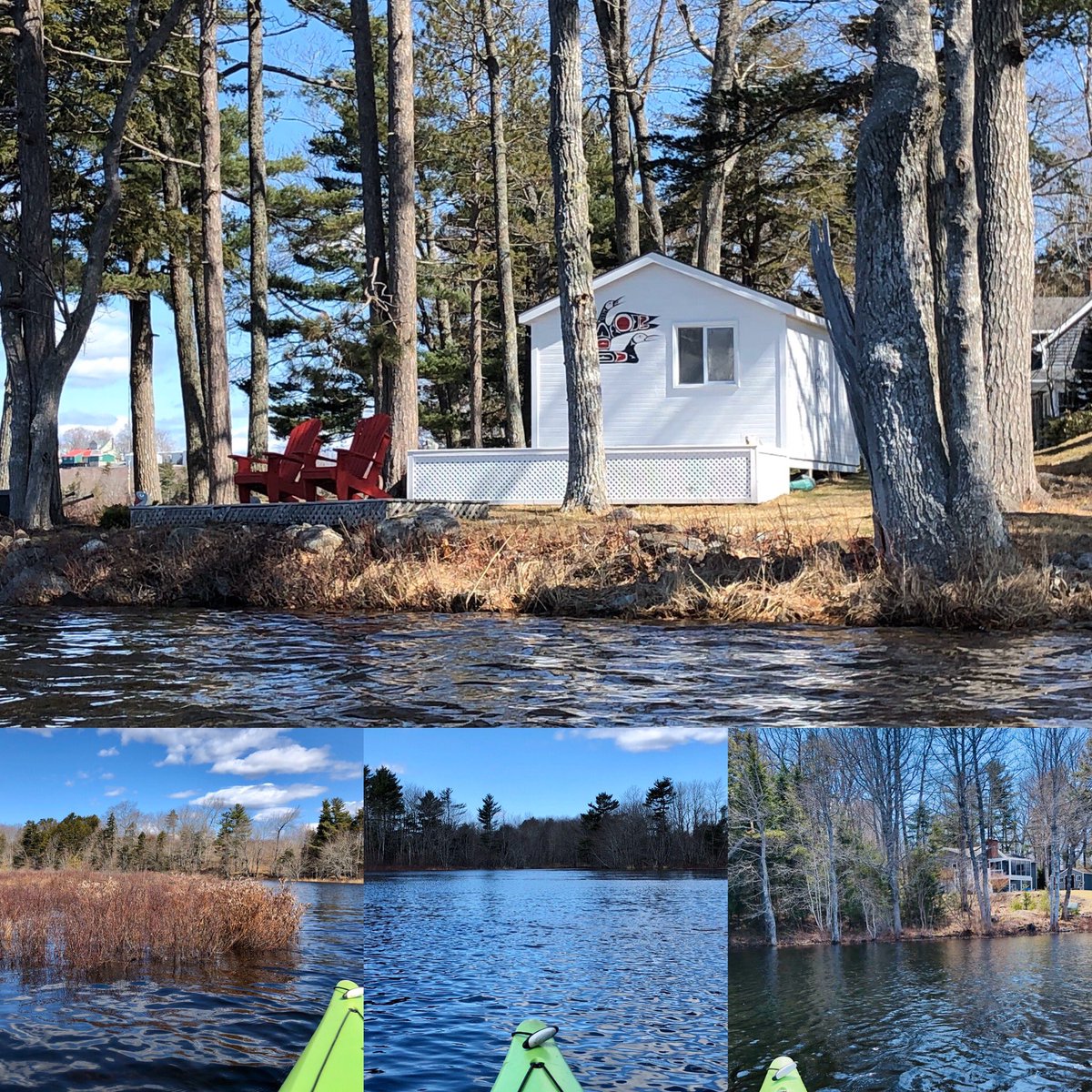 bjaucoin's tweet photo. Mindfulness in motion on #Fancylake #SouthShoreliving #SocialDistancingNow @aucoin_raymond https://t.co/JuZv8ZIUES