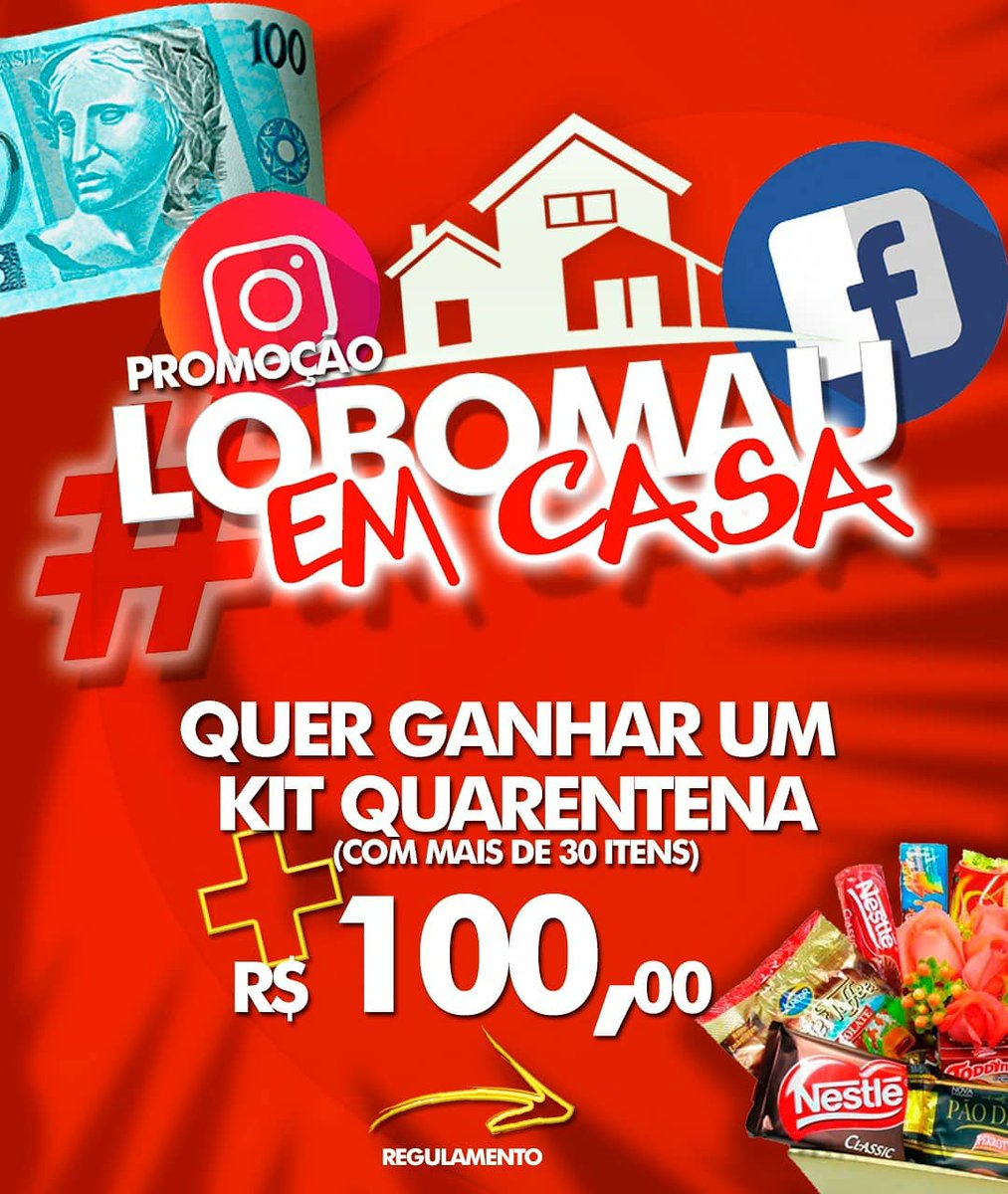 sambadedom1's tweet photo. Quer ganhar um super kit de quarentena ? Então olha aí o regulamento e participe.
#lobomauemcasa https://t.co/XgEW7eUsEX