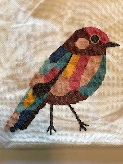 Drawing a bird isn't limited to paper! A few crafty fabric examples from our staff and their kids:  #DrawABirdDay