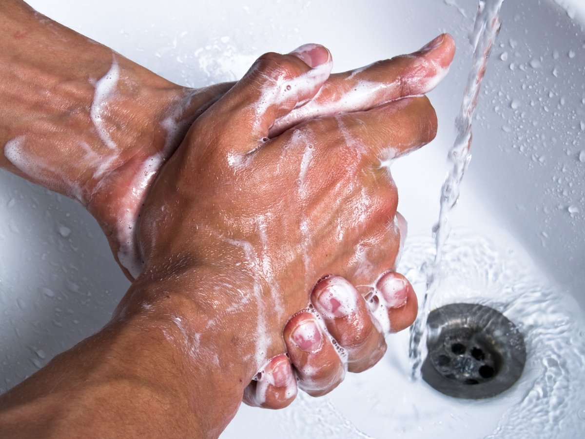 It is estimated that people touch their faces about 23 times per hour. Touching door handles, keyboards and numerous other common surfaces could be places where you could pick up coronavirus - which is why good hand hygiene is so important.